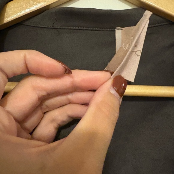 Anthropologie Hutch Faux Suede Moto Style Jacket - Picture 5 of 10